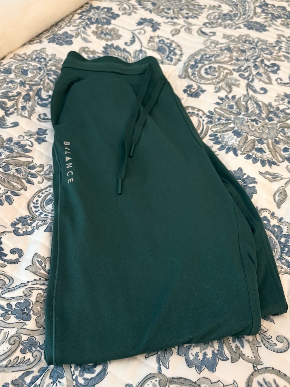 Balance Athletica Dark Green Track Joggers
